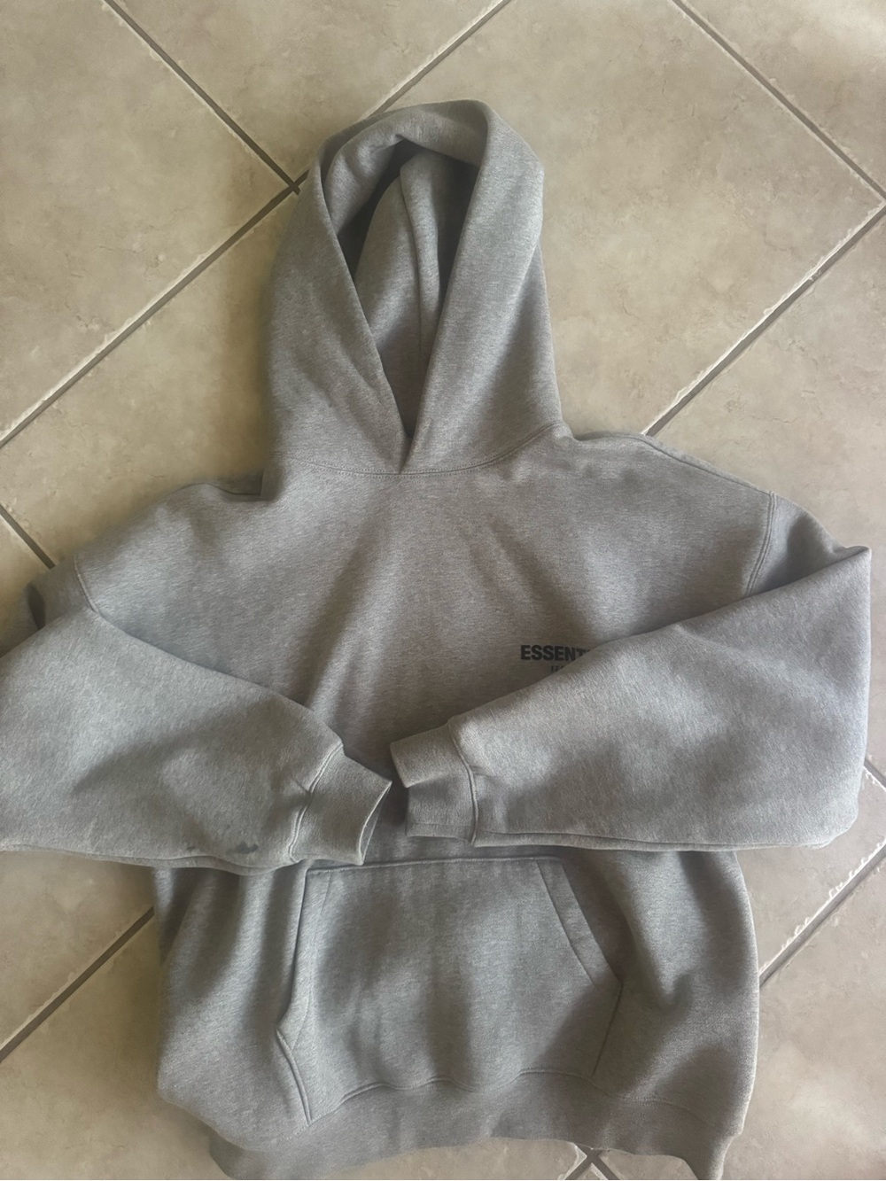 Fear of God Essentials Crewneck Hoodie - Gray